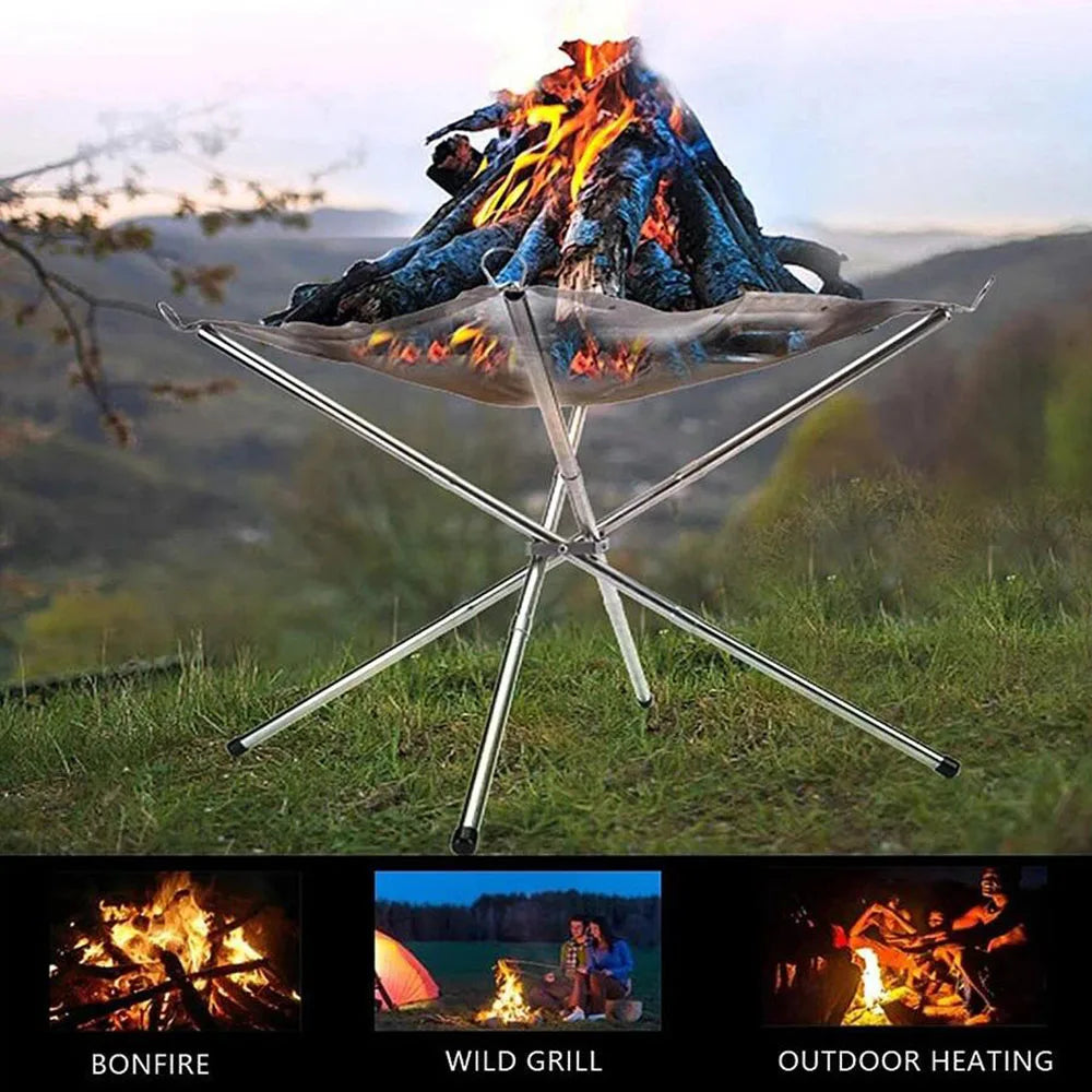 Stainless Steel Portable Fire Pit